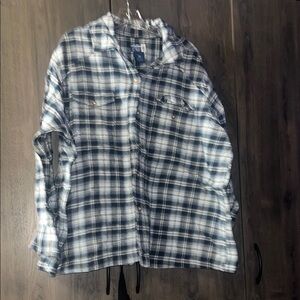 Y2K Venezia jeans button down shirt size 22/24